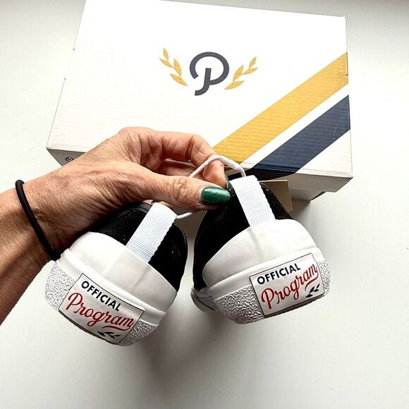 NWT Official Program big boy’s canvas slip on sneakers in camo/black/white Size - Picture 10 of 13